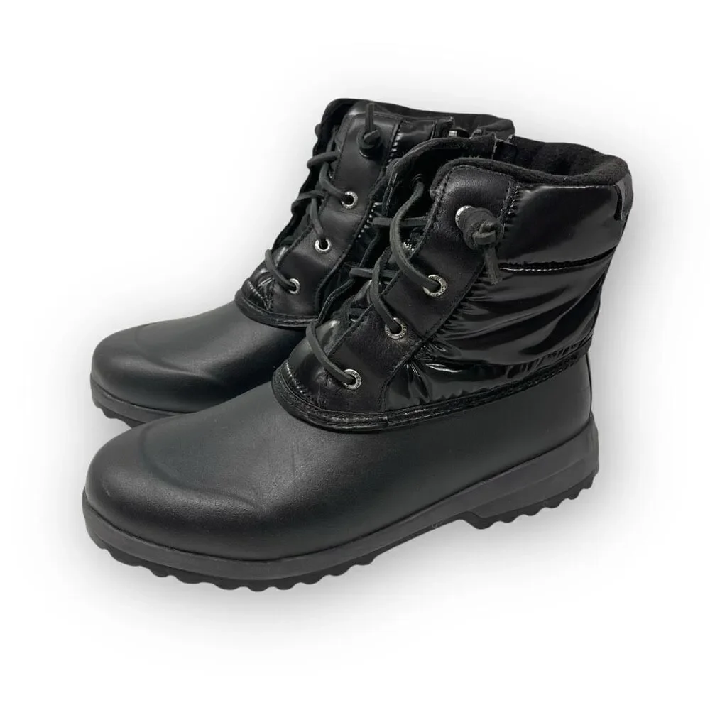 Sperry Maritime Repel Nylon Boot Black Women’s Size 7.5